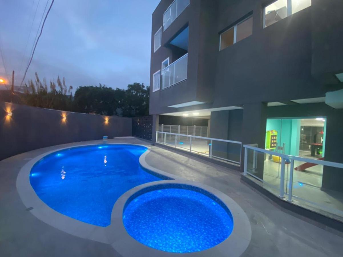 Apto novo com piscina em Ubatuba - Praia Maranduba Exterior foto